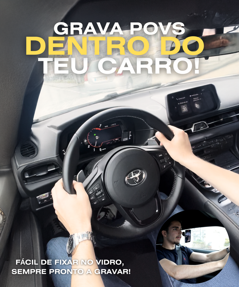 Suporte de Celular iTouch Pro - Compatível com todos os modelos – iPhone, Samsung, Motorola, Xiaomi