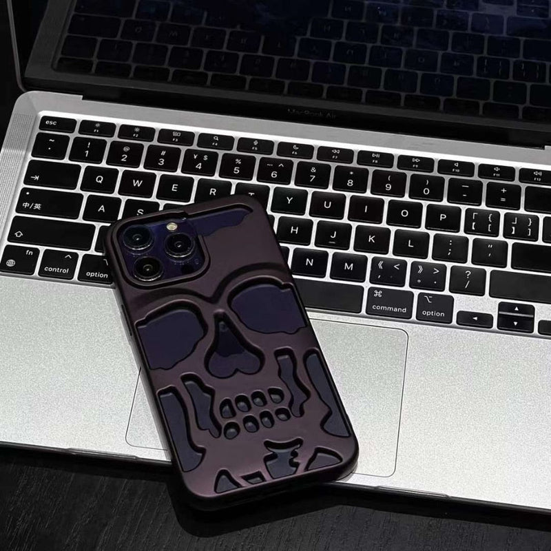 Case Iphone Hold Skull
