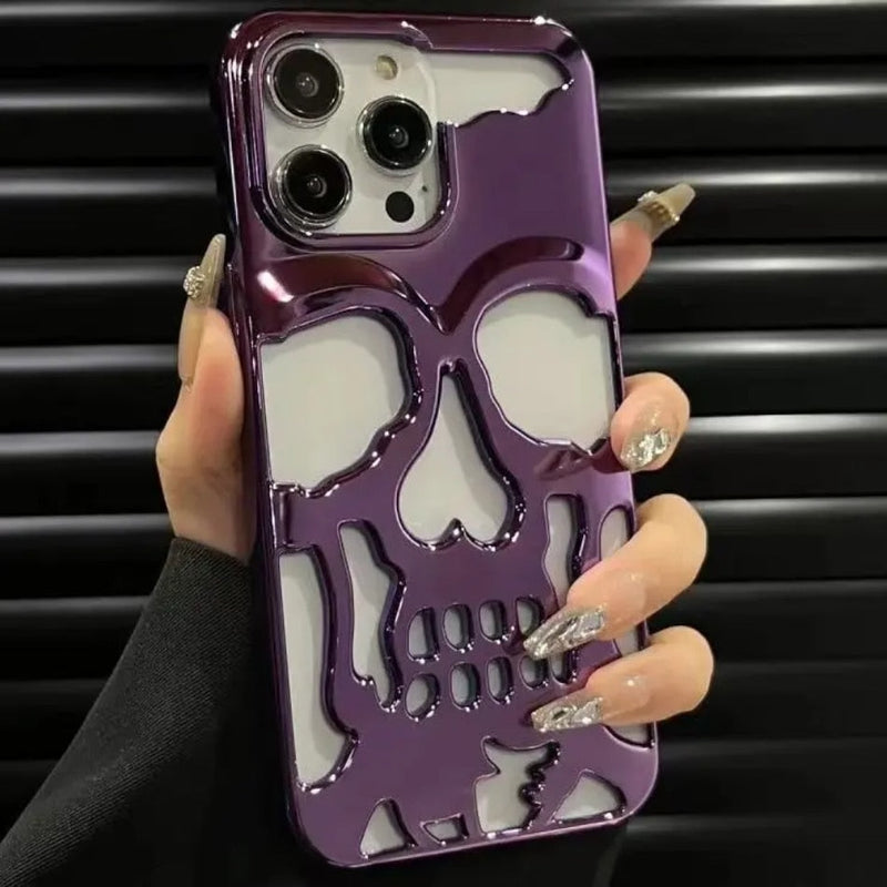 Case Iphone Hold Skull