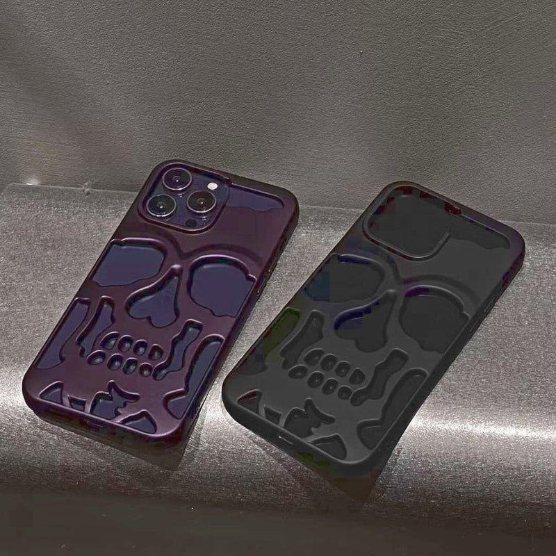 Case Iphone Hold Skull