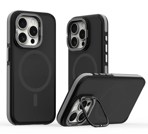 Case iPhone Minimal Pro suporte de câmeras regulável e MagSafe