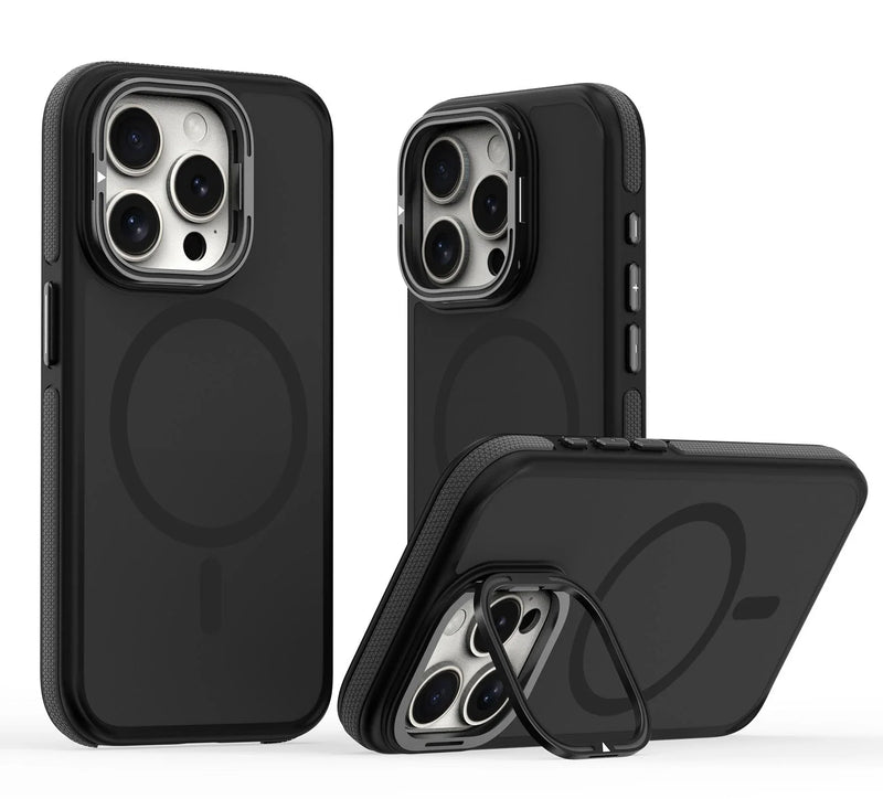 Case iPhone Minimal Pro suporte de câmeras regulável e MagSafe