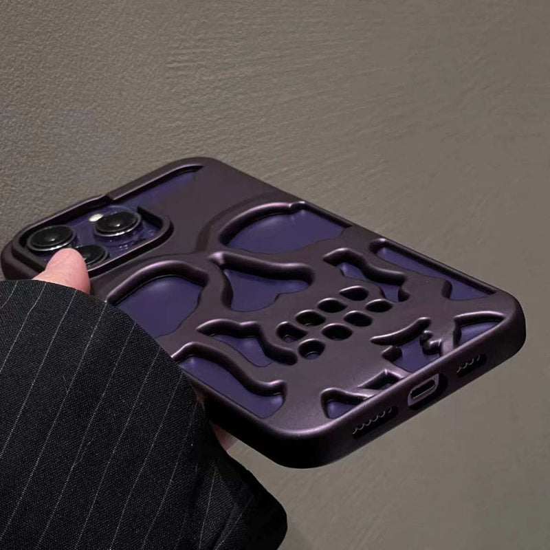 Case Iphone Hold Skull