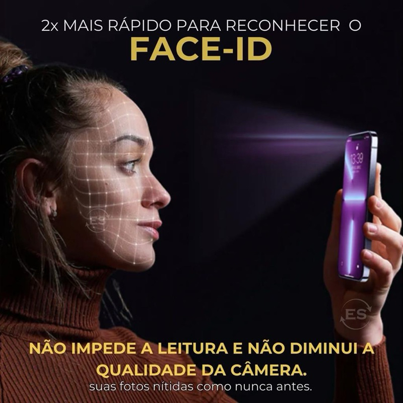 Película Privacidade Fosca Cerâmica 9D Hidrogel Todos os modelos iPhone 6 7 8 X XR 11 12 13 14 iPhone15 16 17 Pro promax