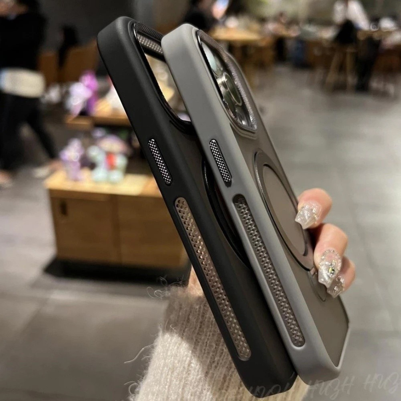 Capa Capinha P/ iPhone 11 ao 16 Pro Max Com Suporte 360° Magsafe